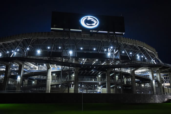 A general view of Beaver Stadium at Penn State University.